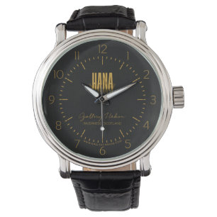 Montre Rétro or personnalisé de Hana d'affiche de film