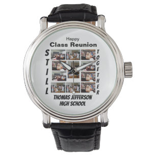 Montre Réunion de classe personnalisée 11 Collage photo
