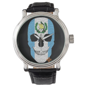 Montre REUNIONES Guatemala reloj hombre correa cuero