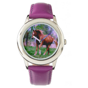 Montre Rêves de printemps, Trot de Sorrel Horse