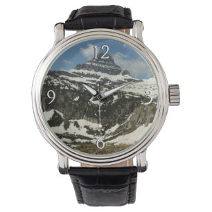 Montre Reynolds Mountain depuis Logan Pass à Glacier Park