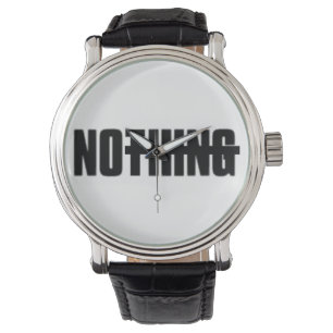 Montre "Rien"   Reloj   pata[Nihilism(ø)] Ya!