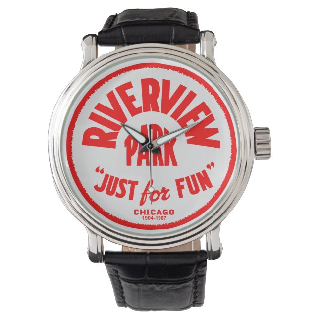 Montre Riverview Amusement Park, Chicago, 1904-1967 (devant)