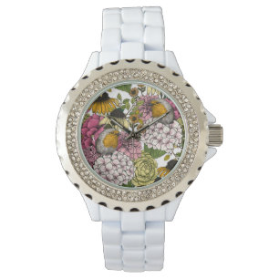 Montre Robins dans le jardin