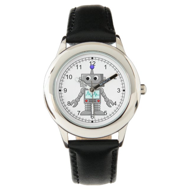Montre robot caricaturiste (devant)