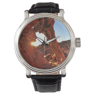 Montre Roche d'éléphant dans la vallée du feu