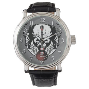 Montre Rock & Roll Guitare Rockabilly Lourd Metal Musicie
