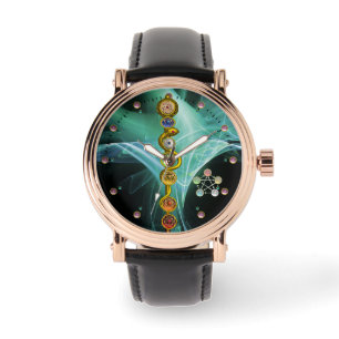 MONTRE RODE D'ASCLEPIUS 7 CHAKRAS, YOGA, ÉNERGIE SPIRITUE