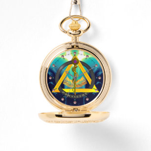 Montre RODE DU SYMBOLE DE DENTISSE ASCLEPIUS, Turquoise