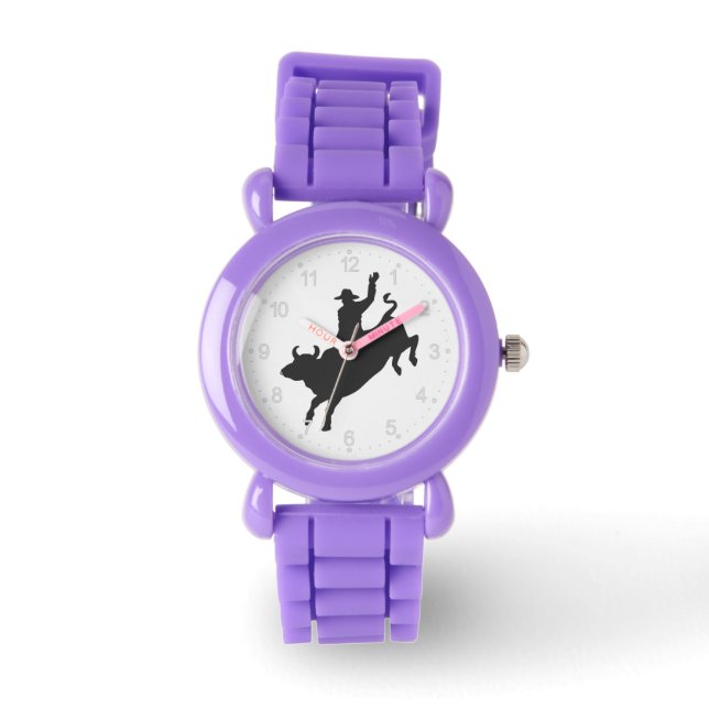 Montre Rodeo Bull Ride silhouette (Recto)