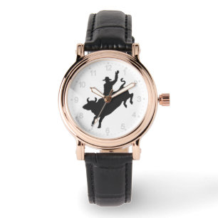 Montre Rodeo Bull Ride silhouette
