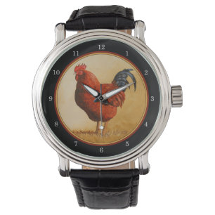 Montre Rooster chicken de Rhode Island