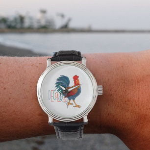Montre Rooster coloré DeColores Cursillo