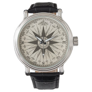 Montre Rose Compass vintage