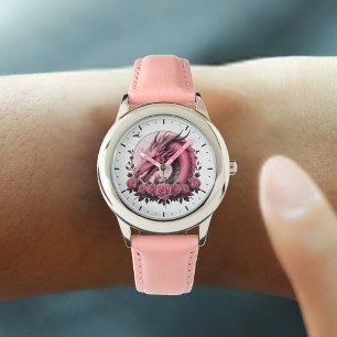 Montre Rose de dragon
