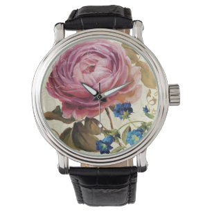 Montre Rose de rose en pleine floraison