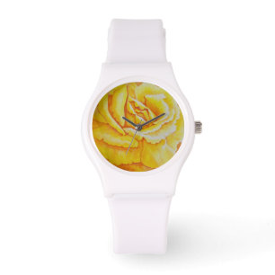 Montre Rose jaune