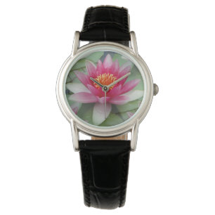 Montre Rose Lotus Water Lily