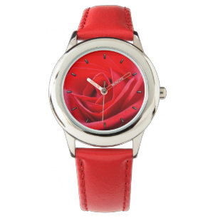 Montre Rose rouge Montres Rose romantique Montres 