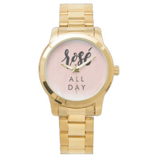 Montre Rosé toute la journée