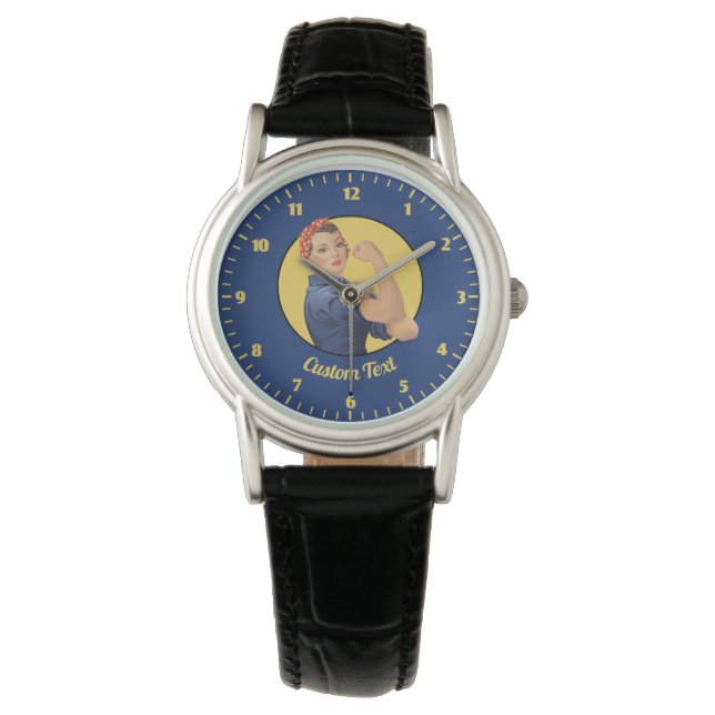 Montre Rosie la grande horloge du Riveter (devant)