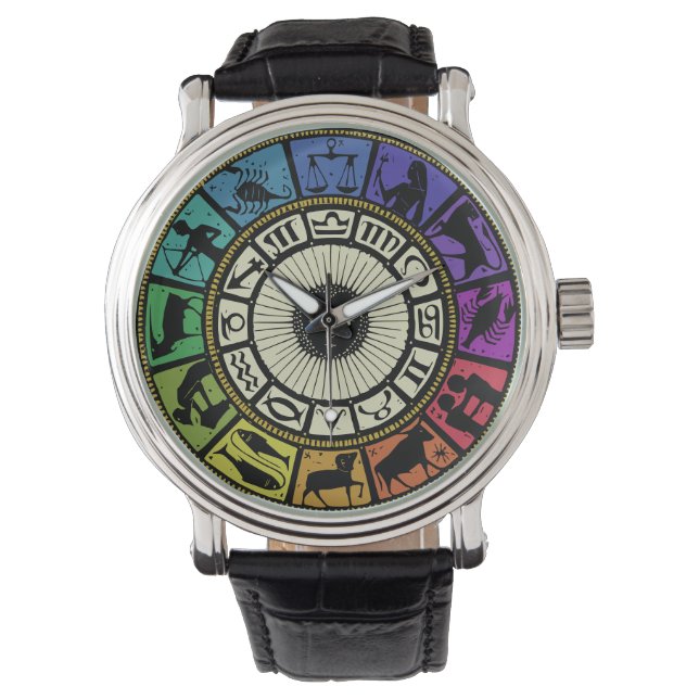 Montre Roue vintage Zodiac (devant)