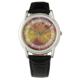 Montre Rouge et jaune Crayloa Jasper