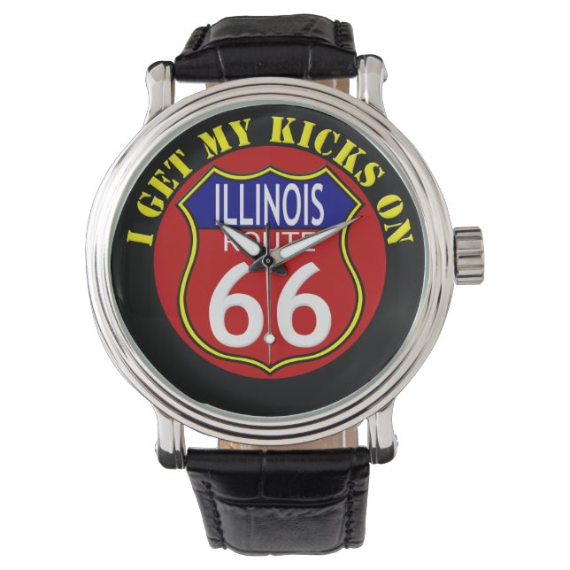 Montre Route 66 Illinois Watch (devant)
