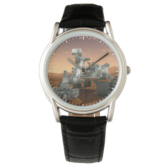 Montre Rover Curiosity Du Laboratoire Scientifique Mars.  (devant)