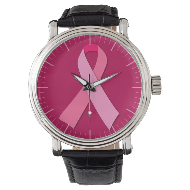 Montre Ruban rose (devant)