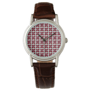 Montre Ruby Diamond Art, Rouge