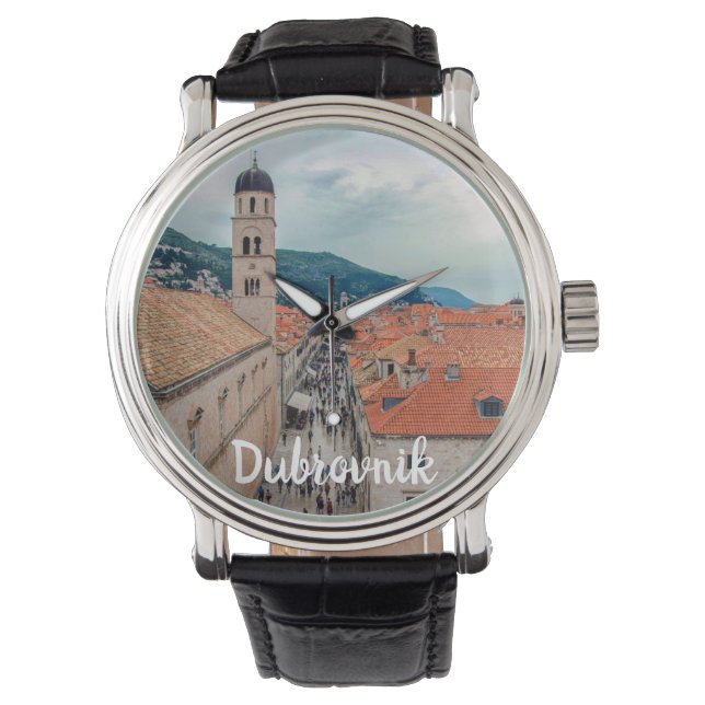 Montre Rue principale de Dubrovnik, Croatie (devant)