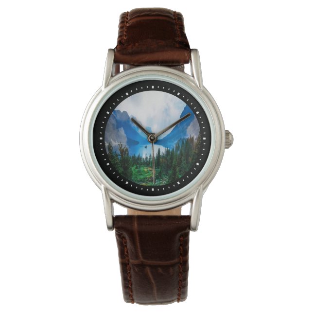 Montre Rustic Country Mountains Nature Pittoresque (devant)