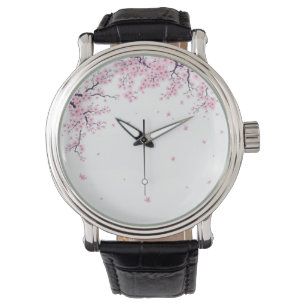 Montre Sac en toile Art Japonais Fleur de Cerisier Sakura