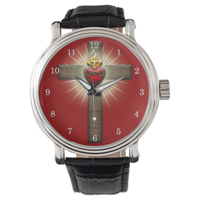 Montre Sacred Heart de Jésus-Cross (devant)