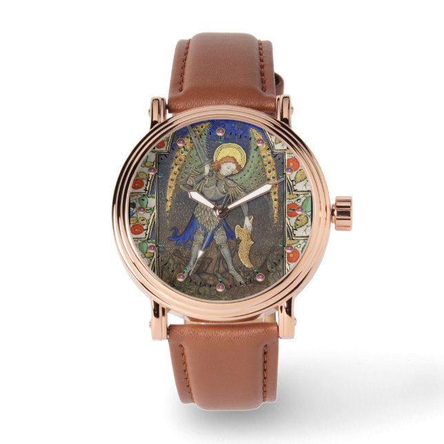 Montre Saint Michel l'Archange avec le diable (Recto)