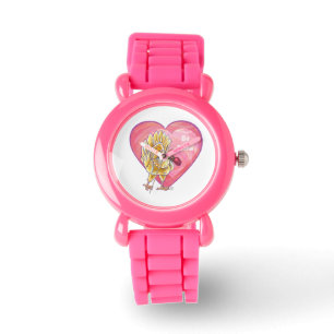 Montre Saint-Valentin au poulet