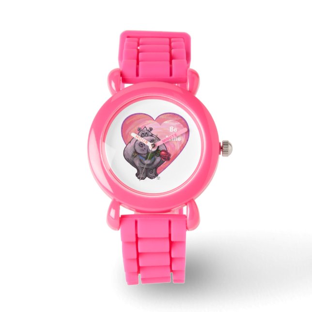 Montre Saint-Valentin Hippopotame (Recto)