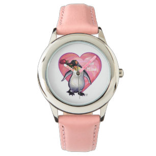 Montre Saint-Valentin Penguin