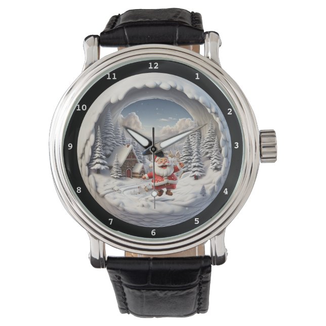 Montre Santa's Gift Journey Winter Wristwatch (devant)