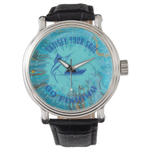 Montre Satisfaire votre âme   Poisson Marlin