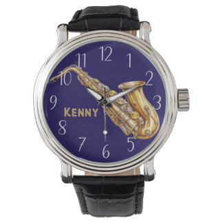 Montre Saxophone personnalisé