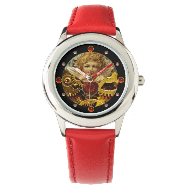 MONTRE SCEAU DE CIRE DU COEUR D'ANGE, OEUFS MÉCANISME PUN (devant)