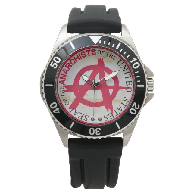 Montre Sceau des anarchistes des États-Unis (devant)
