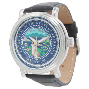 Montre Sceau d'État du Nebraska