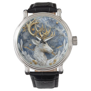Montre Scène festive de merveilleux renne