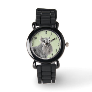 Montre Schnauzer (Giant, Standard) Peinture - Chien Art