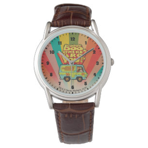 Montre Scooby-Doo   "Où Es-Tu ?" Retro Cartoon Van