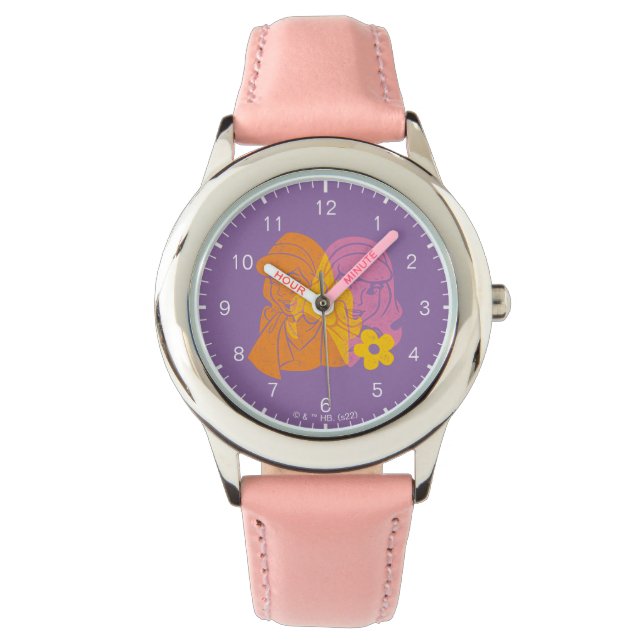 Montre Scooby-Doo | Portrait des fleurs daphné (devant)