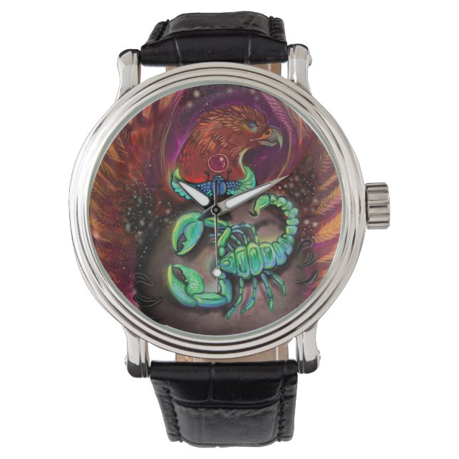 Montre Scorpio Zodiac Sign Watch (devant)